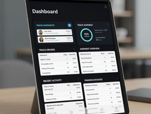 CRM Dashboard para Logistica